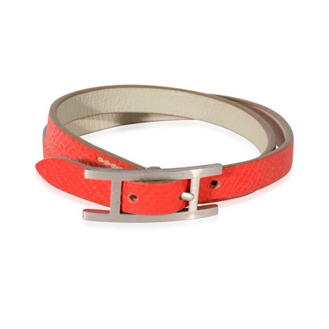 hermes hapi bracelet orange|hermes behapi bracelet.